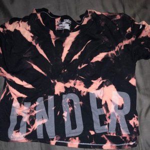 beautiful reverse ty-dye under armor t-shirt